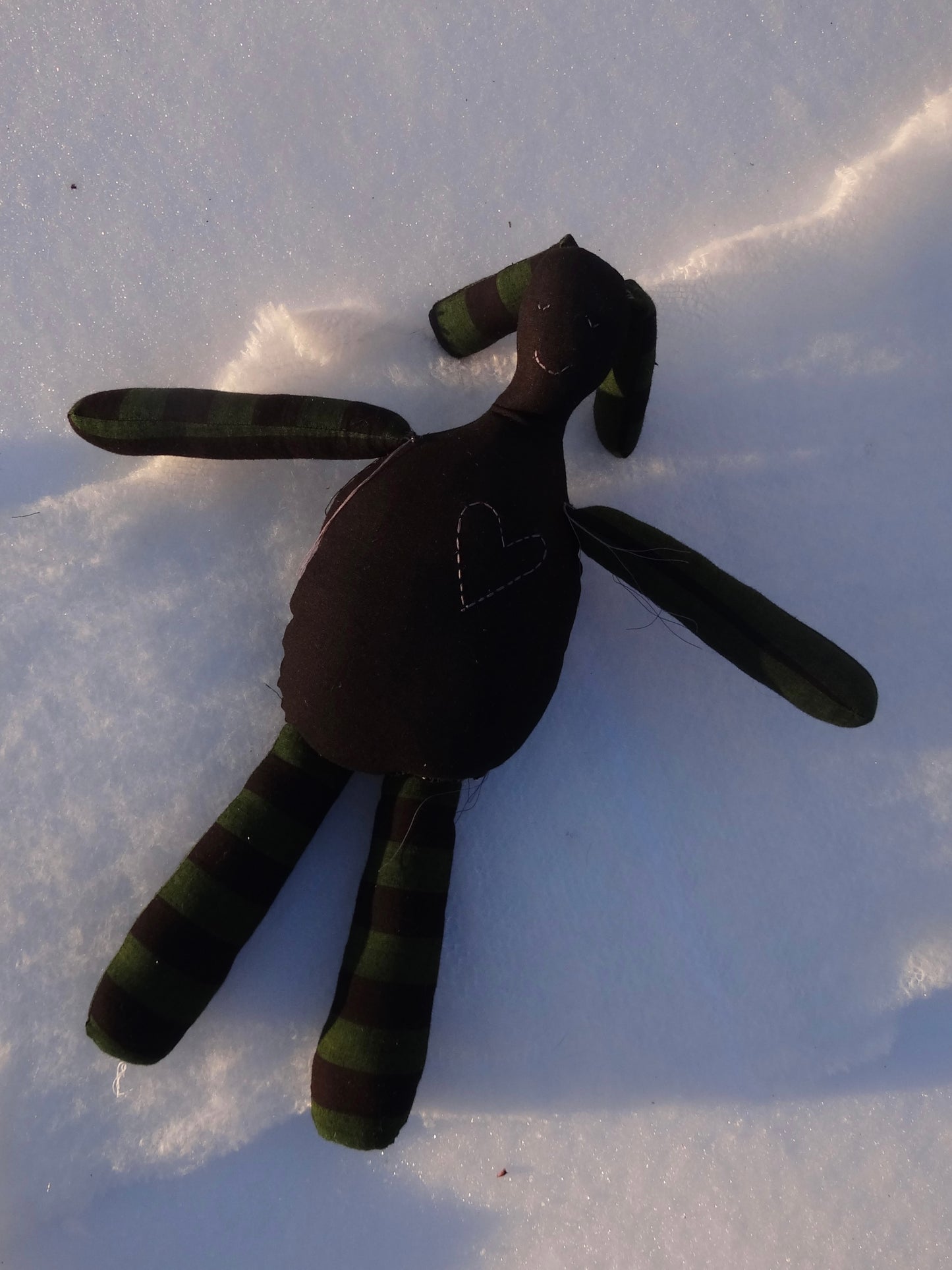 Solid + Striped Stuffed Animal