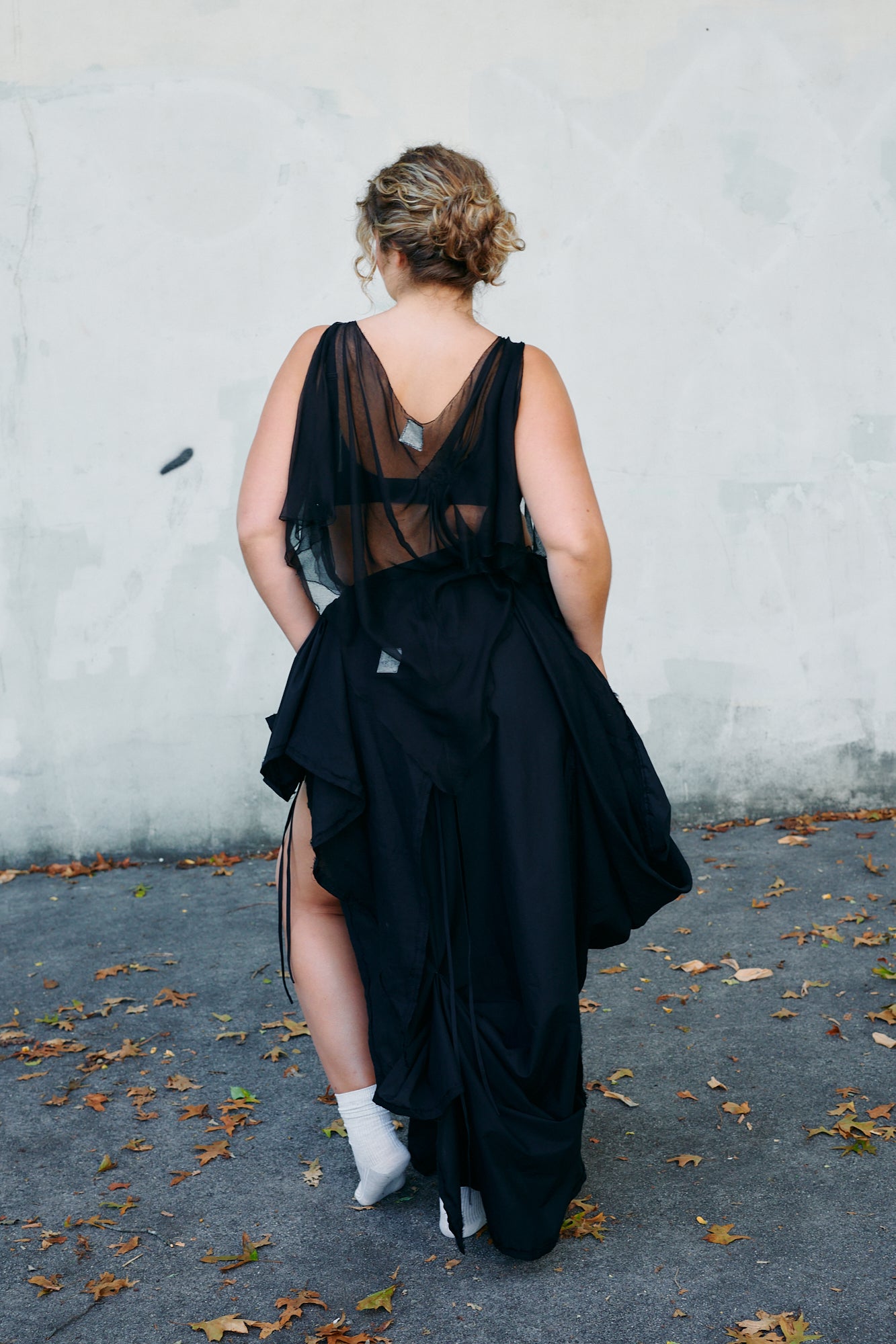 Draped + Gathered Skirt