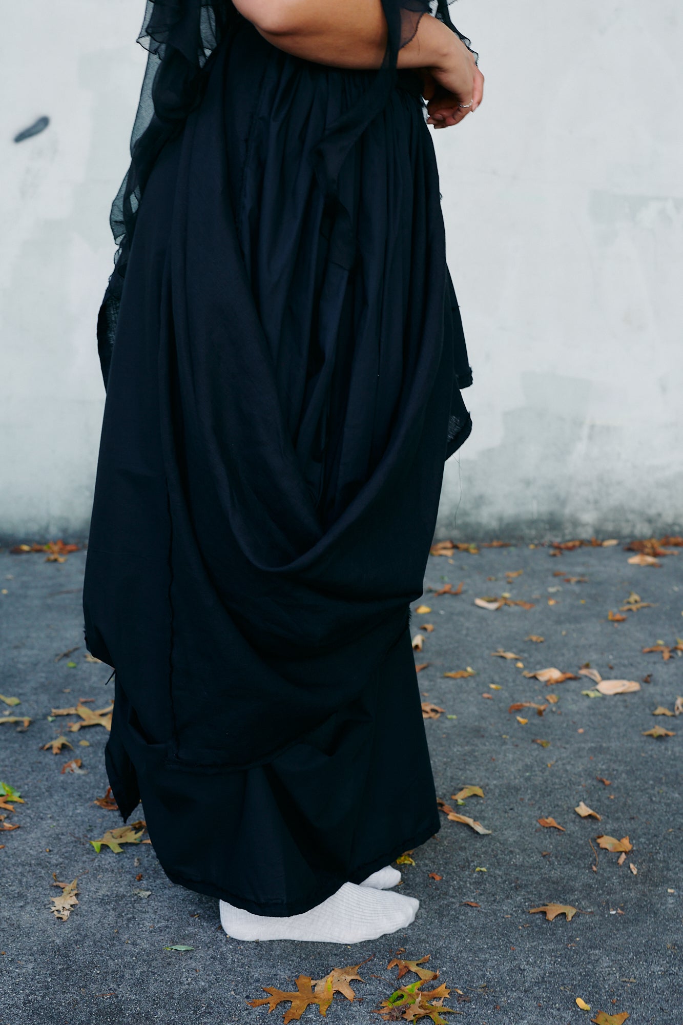 Draped + Gathered Skirt